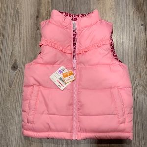 Healthtex reversible puffer vest 12M